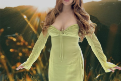 green-dress
